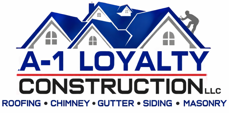 a 1 loyalty construction llc roofing chimney gutter siding masonry logo