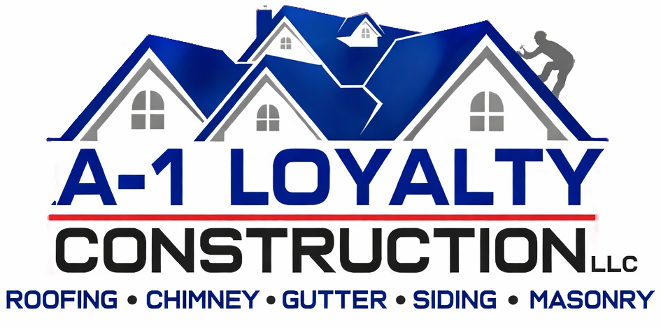 a 1 loyalty construction llc roofing chimney gutter siding masonry logo